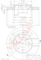 VILLAR 6281700 - Lado de montaje: Eje delantero<br>año construcción hasta: 02/1999<br>Altura [mm]: 46<br>Peso [kg]: 10,111<br>Tipo de disco de frenos: ventilación interna<br>Espesor de disco de frenos [mm]: 24<br>Espesor mínimo [mm]: 22,4<br>Diámetro exterior [mm]: 256<br>Número de orificios: 4<br>Diámetro de centrado [mm]: 69<br>Par apriete [Nm]: 108<br>