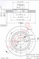 VILLAR 6280249 - Lado de montaje: Eje delantero<br>Variante de equipamiento: + solid disc<br>Altura [mm]: 27<br>Peso [kg]: 7,311<br>Tipo de disco de frenos: macizo<br>Espesor de disco de frenos [mm]: 10<br>Espesor mínimo [mm]: 8<br>Diámetro exterior [mm]: 266<br>Número de orificios: 4<br>Diámetro de centrado [mm]: 66<br>Par apriete [Nm]: 85<br>Artículo complementario / información complementaria 2: con tornillos<br>