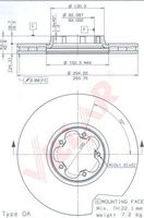 VILLAR 6280300 - Disco de freno