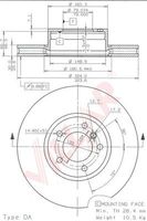 VILLAR 6281824 - Disco de freno