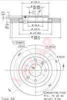 VILLAR 6280261 - Lado de montaje: Eje delantero<br>Sistema de frenos: Bosch<br>Altura [mm]: 27<br>Peso [kg]: 9,951<br>Tipo de disco de frenos: ventilación interna<br>Espesor de disco de frenos [mm]: 20,5<br>Espesor mínimo [mm]: 18,6<br>Diámetro exterior [mm]: 266<br>Número de orificios: 4<br>Diámetro de centrado [mm]: 66<br>Par apriete [Nm]: 90<br>Artículo complementario / información complementaria 2: con tornillos<br>