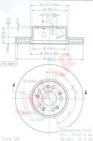 VILLAR 6282174 - Lado de montaje: Eje delantero<br>año construcción hasta: 09/1995<br>Altura [mm]: 82<br>Peso [kg]: 23,75<br>Tipo de disco de frenos: ventilación interna<br>Espesor de disco de frenos [mm]: 30<br>Espesor mínimo [mm]: 27,4<br>Procesamiento: altamente carbonizado<br>Diámetro exterior [mm]: 320<br>Número de orificios: 5<br>Diámetro de centrado [mm]: 67<br>Par apriete [Nm]: 150<br>Artículo complementario / información complementaria 2: con tornillos<br>