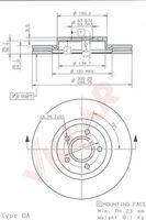 VILLAR 6281812 - año construcción hasta: 03/2015<br>Lado de montaje: Eje trasero<br>Tipo de disco de frenos: macizo<br>Superficie: revestido<br>Diámetro exterior [mm]: 280<br>Espesor de disco de frenos [mm]: 11<br>Diámetro de centrado [mm]: 63,5<br>Altura [mm]: 50,8<br>Espesor mínimo [mm]: 9<br>Llanta, nº de taladros: 5<br>Artículo complementario / información complementaria 2: sin cojimete rueda incorporado<br>Homologación: ECE-R90<br>Peso [kg]: 9,91<br>