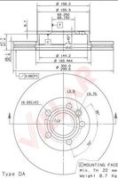 VILLAR 6281887 - Lado de montaje: Eje trasero<br>Altura [mm]: 46<br>Peso [kg]: 8,422<br>Tipo de disco de frenos: macizo<br>Espesor de disco de frenos [mm]: 10<br>Espesor mínimo [mm]: 8<br>Diámetro exterior [mm]: 268<br>Número de orificios: 5<br>Diámetro de centrado [mm]: 68<br>Par apriete [Nm]: 170<br>