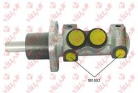 VILLAR 6212635 - Restricción de fabricante: TRW calipers<br>Dinámica de frenado / conducción: para vehículos sin ABS<br>Vehículo con dirección a la izquierda / derecha: para vehic. dirección izquierda<br>Peso [kg]: 1,110000<br>Diámetro de orificio [mm]: 23,81<br>Medida de rosca: 10 x 1 (4)<br>Material: Hierro fundido<br>Sistema de frenos: ATE<br>