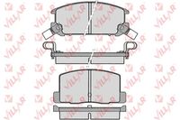 VILLAR 6261024 - Juego de pastillas de freno