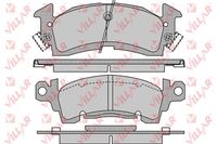 VILLAR 6261032 - Juego de pastillas de freno