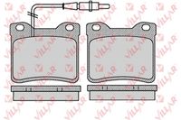 VILLAR 6261134 - Juego de pastillas de freno