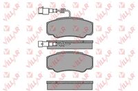 VILLAR 626.1662 - Juego de pastillas de freno