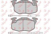 VILLAR 6260384 - Juego de pastillas de freno