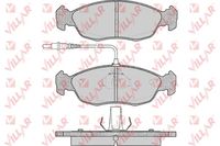 VILLAR 6260450 - Juego de pastillas de freno