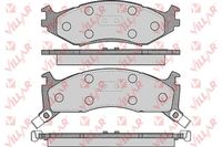VILLAR 6260455 - Juego de pastillas de freno