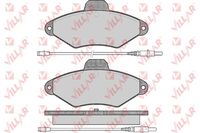 VILLAR 6260487 - Juego de pastillas de freno