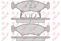 VILLAR 6260737 - Juego de pastillas de freno