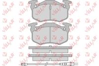 VILLAR 6260738 - Juego de pastillas de freno