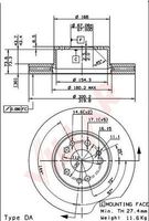 VILLAR 6281188 - Lado de montaje: Eje delantero<br>Llanta, nº de taladros: 5<br>Altura [mm]: 82<br>Tipo de disco de frenos: ventilado<br>Espesor de disco de frenos [mm]: 30<br>Espesor mínimo [mm]: 27,4<br>Diámetro exterior [mm]: 320<br>Diámetro de centrado [mm]: 67<br>corona de agujeros - Ø [mm]: 112<br>Altura de bujes de discos de freno [mm]: 52<br>