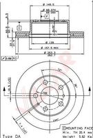 VILLAR 6281609 - Lado de montaje: Eje delantero<br>Tipo de vehículo: 264<br>Tipo de disco de frenos: ventilado<br>Diámetro exterior [mm]: 263<br>Espesor de disco de frenos [mm]: 22<br>Espesor mínimo [mm]: 20,8<br>Diámetro de centrado [mm]: 68<br>Altura [mm]: 67,3<br>Número de orificios: 5<br>Medida de rosca: 16,4<br>corona de agujeros - Ø [mm]: 108<br>Color: negro<br>Superficie: barnizado<br>Homologación: E1 90R-02 C0176/0529<br>SVHC: No hay información disponible, diríjase al fabricante.<br>