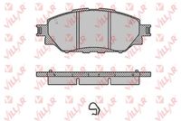 VILLAR 6261999 - Juego de pastillas de freno