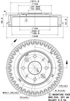 VILLAR 6270313 - Tambor de freno