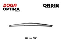 DOGA OR018 - Adaptador de ajuste: 2121<br>Tipo de escobilla: Escobillas con arco<br>Longitud [mm]: 300<br>Longitud [pulgada]: 12<br>Lado de montaje: posterior<br>