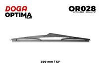 DOGA OR028 - Adaptador de ajuste: 2121<br>Tipo de escobilla: Escobillas con arco<br>Longitud [mm]: 350<br>Longitud [pulgada]: 14<br>Lado de montaje: posterior<br>