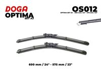 DOGA OS012 - Limpiaparabrisas - OPTIMA SET 2X