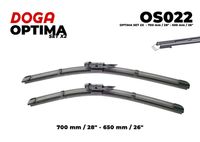 DOGA OS022 - Limpiaparabrisas - OPTIMA SET 2X