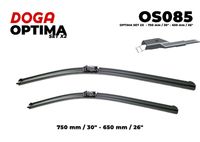 DOGA OS085 - año construcción desde: 12/2008<br>año construcción hasta: 12/2014<br>Artículo complementario / información complementaria 2: para limpiaparabrisas plástico<br>Longitud [mm]: 350<br>Tipo de escobilla: Escobillas con arco<br>Lado de montaje: posterior<br>