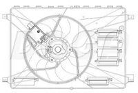 DOGA EFO074 - Ventilador, refrigeración del motor