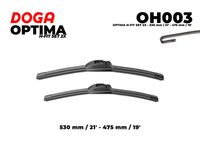 DOGA OH003 - Limpiaparabrisas - OPTIMA H-FIT SET 2X