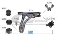 3RG 31725 - Tipo de dirección: Brazo oscilante transversal<br>Lado de montaje: Eje delantero, izquierda<br>Lado de montaje: Eje delantero, derecha<br>Peso [kg]: 3,87<br>