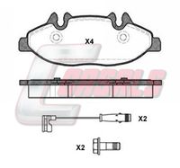 BREMBO P50050 - Juego de pastillas de freno - PRIME LINE