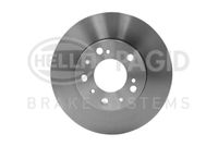 HELLA PAGID 8DD355101781 - Lado de montaje: Eje delantero<br>Código de carga útil: 10Q<br>Código de carga útil: 14Q<br>Tipo de disco de frenos: macizo<br>Diámetro exterior [mm]: 256<br>Espesor de disco de frenos [mm]: 16<br>Altura [mm]: 64<br>Espesor mínimo [mm]: 13,5<br>Diámetro interior [mm]: 141<br>corona de agujeros - Ø [mm]: 118<br>Diámetro de centrado [mm]: 73<br>Diseño/cantidad de taladros: 05/10<br>Diámetro de orificio para perno de rueda [mm]: 15,7<br>Artículo complementario / información complementaria 2: sin buje de rueda<br>Artículo complementario / información complementaria 2: sin cojinete rueda<br>Artículo complementario / información complementaria 2: sin perno de sujeción de rueda<br>Peso [kg]: 5,9<br>Nº de información técnica: 50902<br>