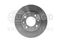 HELLA PAGID 8DD355101811 - Lado de montaje: Eje delantero<br>Restricción de fabricante: Lucas<br>Tipo de disco de frenos: ventilación interna<br>Diámetro exterior [mm]: 247<br>Espesor de disco de frenos [mm]: 20,5<br>Altura [mm]: 34,2<br>Espesor mínimo [mm]: 18,5<br>Superficie: revestido<br>Diámetro interior [mm]: 133<br>corona de agujeros - Ø [mm]: 108<br>Diámetro de centrado [mm]: 66,1<br>Diseño/cantidad de taladros: 04/06<br>Diámetro de orificio para perno de rueda [mm]: 13<br>Artículo complementario / información complementaria 2: sin buje de rueda<br>Artículo complementario / información complementaria 2: sin cojinete rueda<br>Artículo complementario / información complementaria 2: sin perno de sujeción de rueda<br>Peso [kg]: 4,3<br>Nº de información técnica: 52512PRO<br>