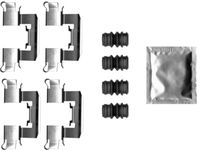 HELLA PAGID 8DZ355206411 - Kit de accesorios, pastillas de frenos