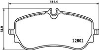 HELLA PAGID 8DB355037751 - Lado de montaje: Eje delantero<br>Número de PR: 1LB<br>Nº art. de accesorio recomendado: 8DK 355 253-061<br>Ancho [mm]: 177,7<br>Altura [mm]: 70,7<br>Espesor [mm]: 21,4<br>Contacto avisador de desgaste: preparado para indicador desgaste<br>Artículo complementario / información complementaria 2: con tornillos pinza freno<br>Artículo complementario/Información complementaria: con accesorios<br>Número de WVA: 22178<br>Sistema de frenos: CBI<br>Peso [kg]: 2,88<br>Nº de información técnica: T2679<br>