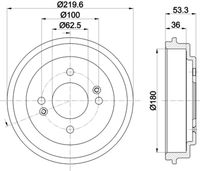 FEBI BILSTEIN 109033 - Cojinete columna suspensión