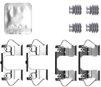 HELLA PAGID 8DZ355207351 - Kit de accesorios, pastillas de frenos