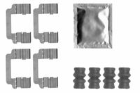 HELLA PAGID 8DZ355206831 - Kit de accesorios, pastillas de frenos