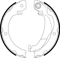 DELPHI LS2020 - Lado de montaje: Eje trasero<br>Ancho [mm]: 32<br>Diámetro [mm]: 180<br>Sistema de frenos: BOSCH<br>