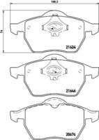 HELLA PAGID 8DB355007881 - para diámetro disco de freno [mm]: 245<br>Longitud [mm]: 87<br>Ancho [mm]: 52,9<br>Homologación: ECE R90 Approved<br>Artículo complementario / información complementaria 2: Chapa antichirridos<br>Lado de montaje: Eje trasero<br>Espesor/grosor 1 [mm]: 16,8<br>Peso [kg]: 0,916<br>