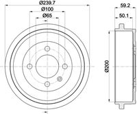 FEBI BILSTEIN 24032 - Tambor de freno