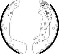 FEBI BILSTEIN 07013 - Juego de zapatas de frenos