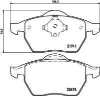 HELLA PAGID 8DB355008021 - para diámetro disco de freno [mm]: 256<br>Número de PR: 1KY<br>para diámetro disco de freno [mm]: 256<br>Número de PR: 2EE<br>para diámetro disco de freno [mm]: 256<br>Número de PR: 2EM<br>Longitud [mm]: 87<br>Ancho [mm]: 52,9<br>Homologación: ECE R90 Approved<br>Artículo complementario / información complementaria 2: Chapa antichirridos<br>Lado de montaje: Eje trasero<br>Espesor/grosor 1 [mm]: 16,8<br>Peso [kg]: 0,916<br>