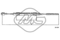 Metalcaucho 80635 - Cable de accionamiento, freno de estacionamiento