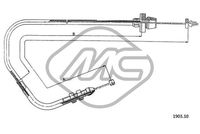 Metalcaucho 81499 - Cable del acelerador