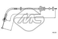 Metalcaucho 81512 - Cable del acelerador