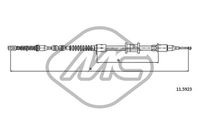 Metalcaucho 82517 - Cable de accionamiento, freno de estacionamiento