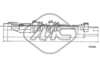 Metalcaucho 83684 - Árbol flexible del velocímetro