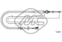 Metalcaucho 83832 - Cable del acelerador